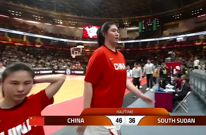中国女篮半场46-36碾压南苏丹 罗欣棫陈玉婕成最